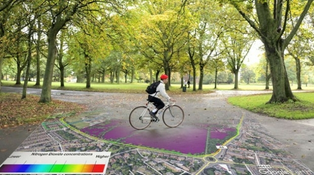 EarthSense Partnership Maps City Clean Air Cycle Routes (from import)