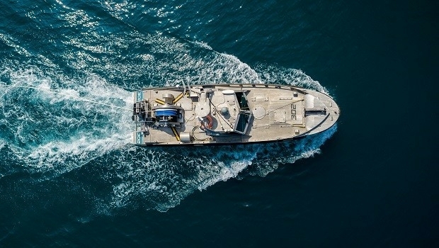 Elbit Systems Integrated Active Towed Array Sonar onboard its Seagull USV (from import)