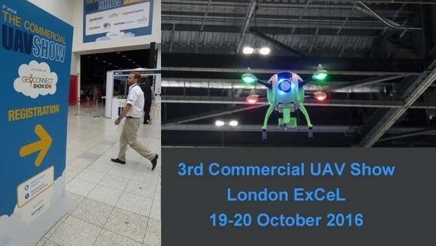 The 3rd Commercial UAV Show, London. Photo roundup (from import)