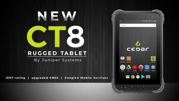 Juniper Systems Limited Launches New Cedar CT8 Rugged Tablet (from import)