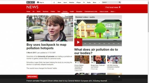 EarthSense Scientists Help Students Map Air Pollution for BBC News (from import)