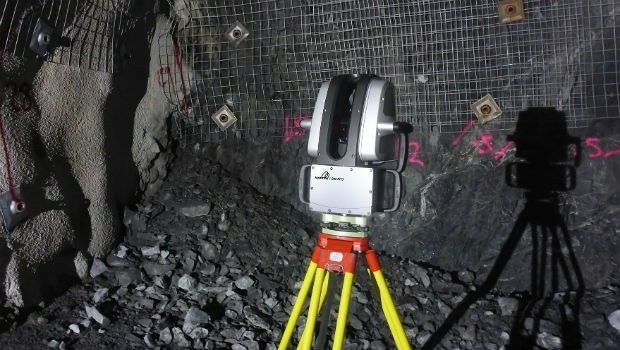 New SR3 underground laser scanner from Maptek (from import)