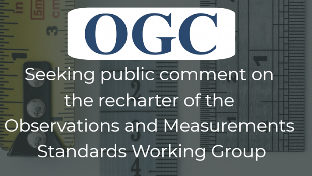 OGC seeks to modernize its Observations & Measurements standards (from import)