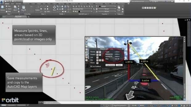Orbit GT launches AutoCAD MAP plugin for Mobile Mapping (from import)