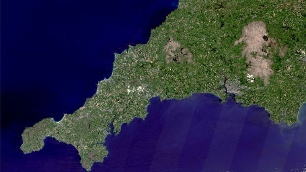 Prospecting for Lithium in Cornwall from Space (from import)