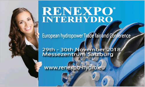 RENEXPO® INTERHYDRO  Europe’s meeting point for hydropower (from import)