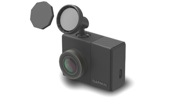 Garmin® Dash Cam™ 65W arrives with a 180-degree field of view (from import)