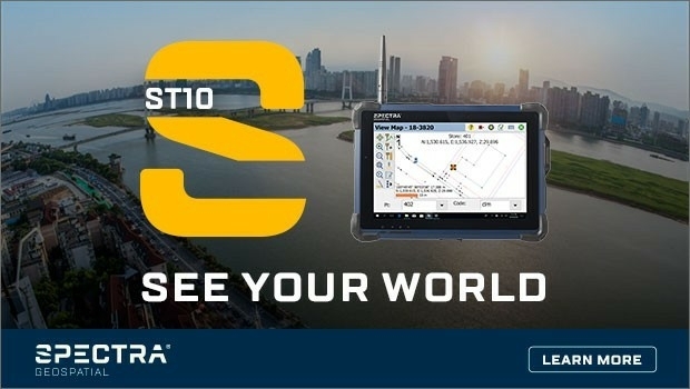 Spectra Geospatial ST10, high performance, large display tablet (from import)