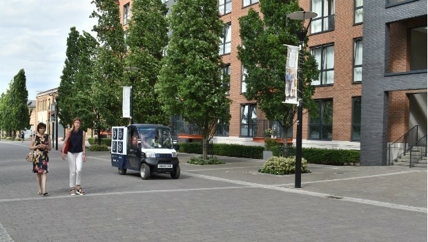 Driverless vehicle trials underway in London (from import)