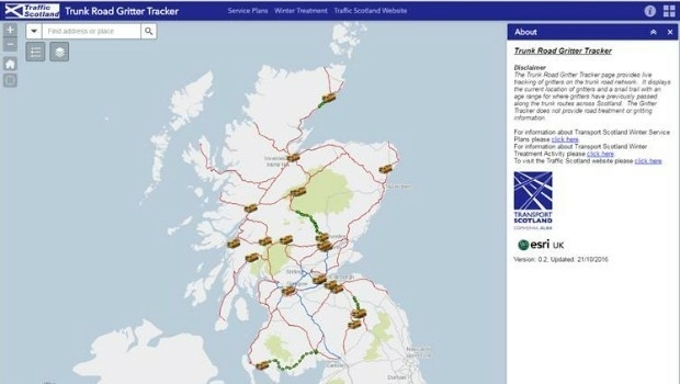 Gritter Tracker coming to the rescue for snowed-in Scots (from import)