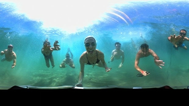 Arithmetica’s SphereVision Captures 360 Degree Sub-Sea Selfies on YouTube Beach (from import)