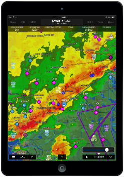 Garmin Pilot iOS incorporates new weather features (from import)