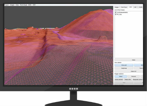 drone analytics with Terra Mapper data processing software (from import)