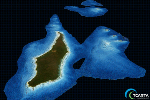TCarta Delivers Satellite Derived Bathymetry Data (from import)