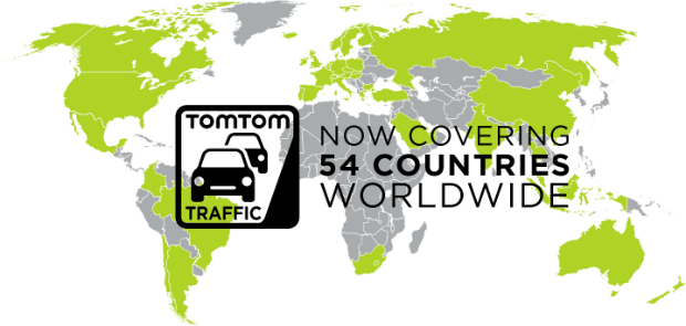 TomTom Traffic increases global footprint to 54 countries (from import)