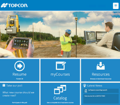 Topcon announces new online courses for  myTopcon support site (from import)