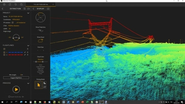 CloudStation, the new software by YellowScan (from import)