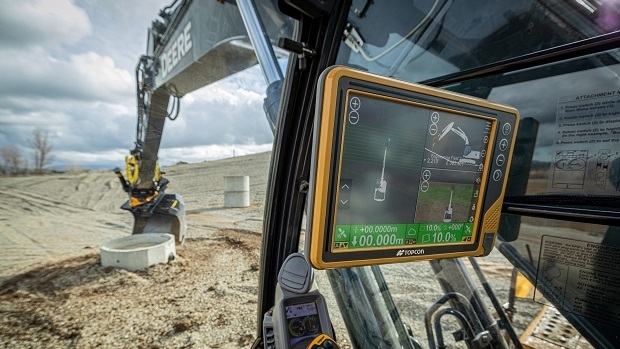 New functionality and options in Topcon machine control (from import)