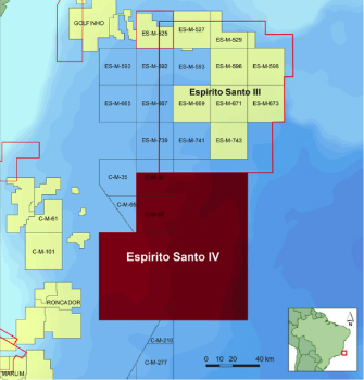 CGG Starts Espirito Santo IV survey offshore Brazil (from import)