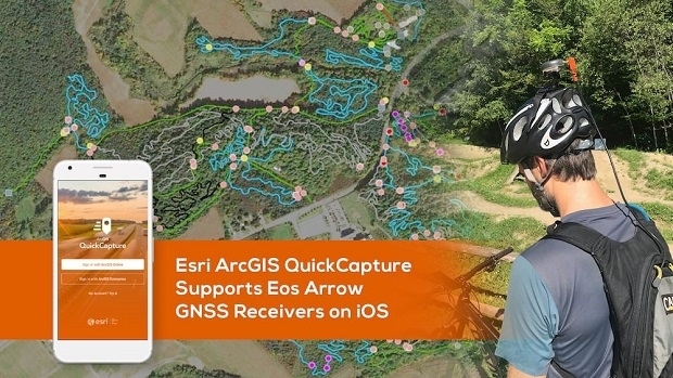 Esri ArcGIS QuickCapture supports Eos Arrow GNSS (from import)
