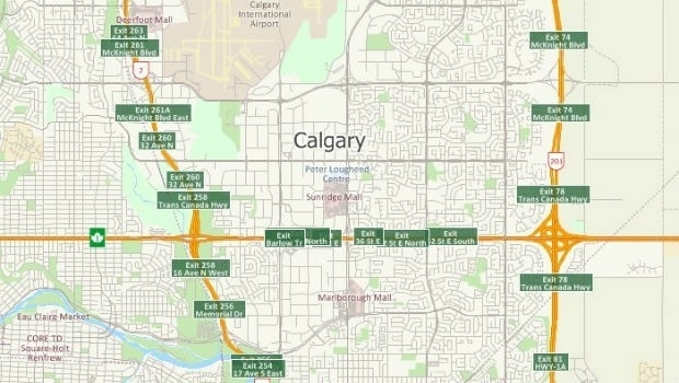 Free Highway Exits & Interchanges Data for Use with Maptitude 2018 (from import)