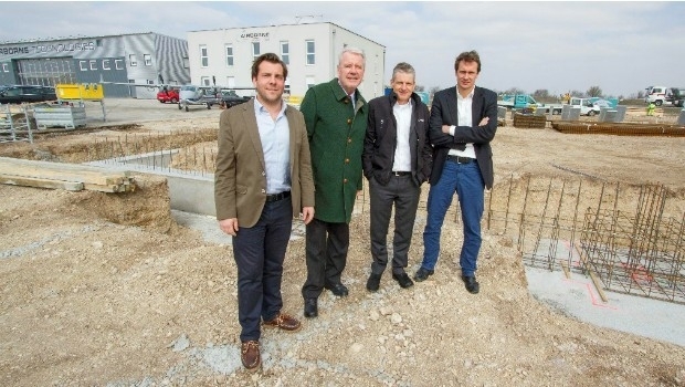 Ground-breaking ceremony at Airborne Technologies (from import)