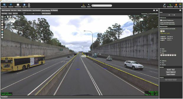 Orbit GT 18.1.2 upgrade 3D Mapping Feature Extraction portfolio (from import)