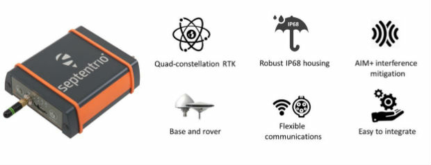 Septentrio launches the AsteRx SB GNSS receiver (from import)