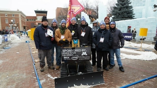 Winners Of The Eighth Annual  ION Autonomous Snowplow Competition (from import)