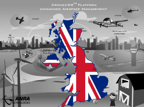 ANRA Technologies UAS Traffic Management (UTM) Soars Into The UK (from import)
