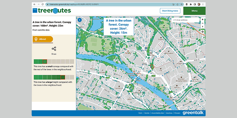Int v22 i1 Bluesky Tree Map Enhances Online Urban Forest Mapping Platform 800x400px