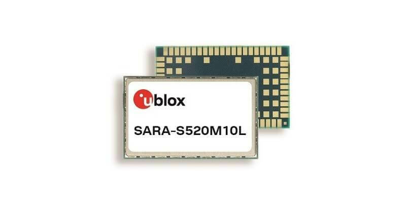 U blox SARA S520 M10 L 800x400