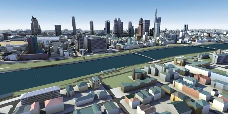 3D Maps From Here Frankfurt 0 1 1