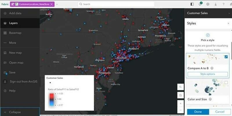 Arc GIS Integrations for Microsoft Fabric 800x400