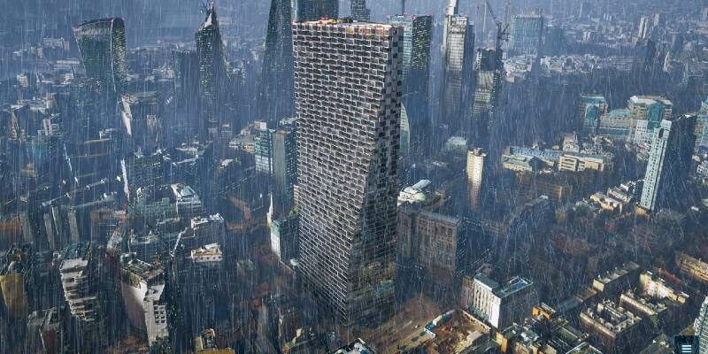 Bluesky Lunas London Rain