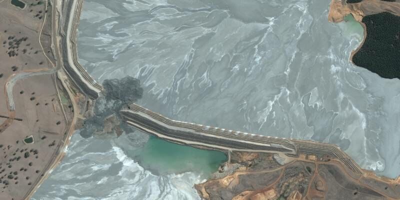 CGG Cadia mine satellite image