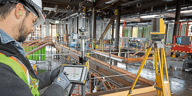 Digital Layout Building Construction 1 Topcon amd