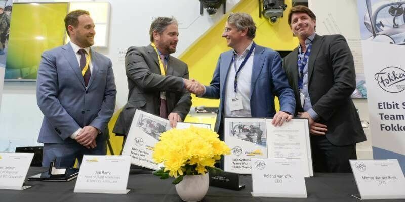 Elbit Fokker Mo U signing 800x400 1