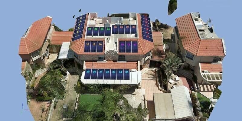 Elevation With Solar Panels 800z400