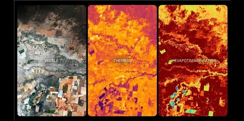 Image thermal imaging from Van Zyl 1 satellite 800x400
