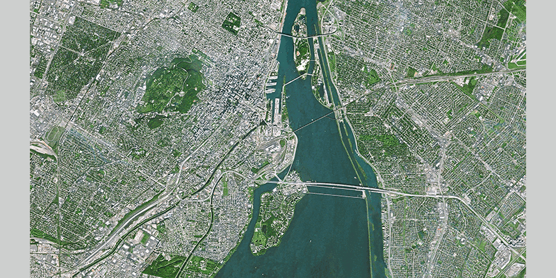 Planet Observer Planet SAT 10m Canada Montreal 2 amd