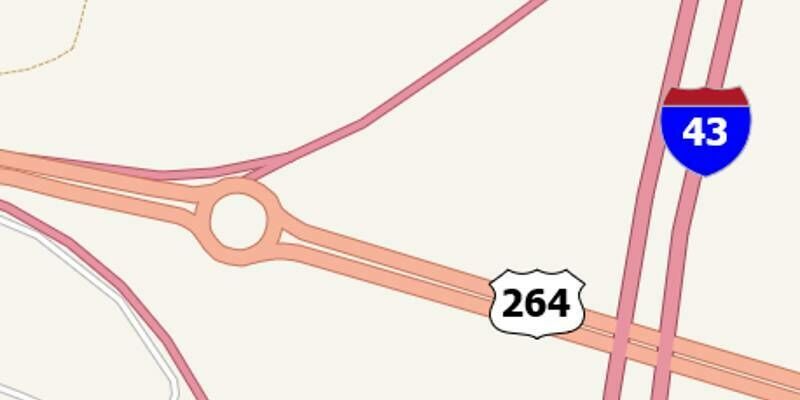 Road Shields Map