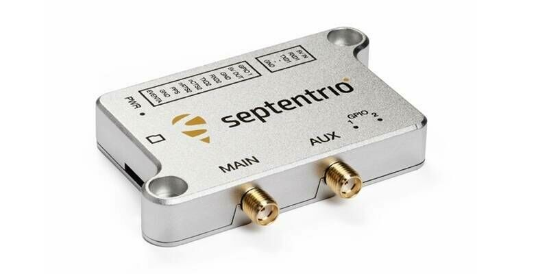Septentrio mosaic Go G5 GNSS receiver module evaluation kit 800x400