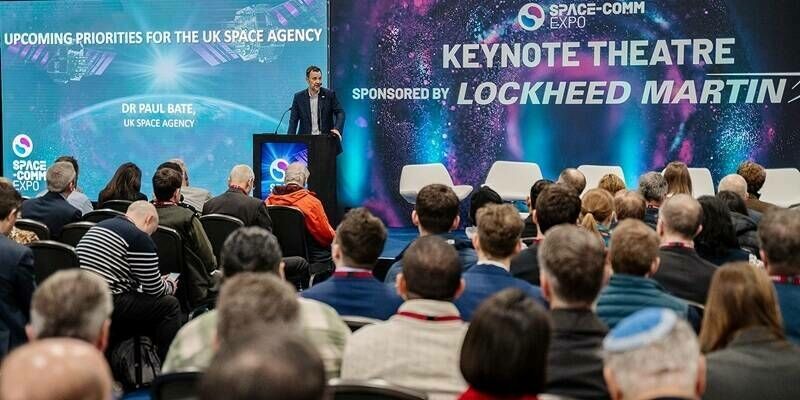 Space Comm Expo Speaker UKSA Paul Bate 800x400
