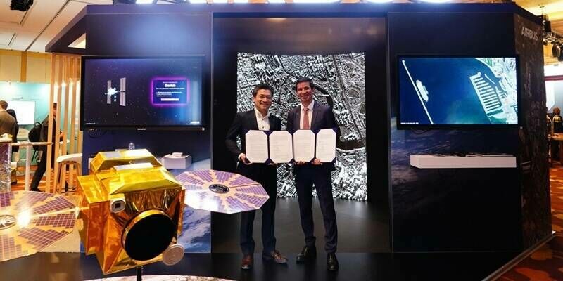 Synspective and Airbus Defence 800x400