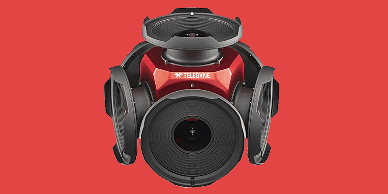 Teledyne Announces New Ladybug6 Cameras for High Accuracy 360 Degree Spherical Image Capture 800x400px