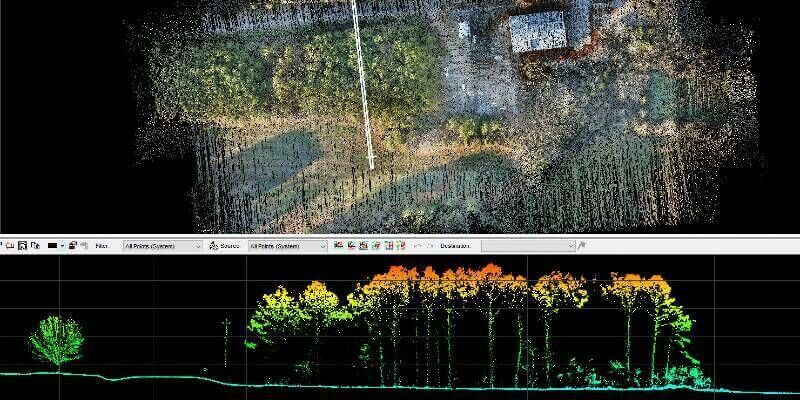 True View 515 Ground Image fly height 75 m AGL 1