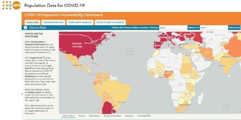 Esri covid dashboard 1 1