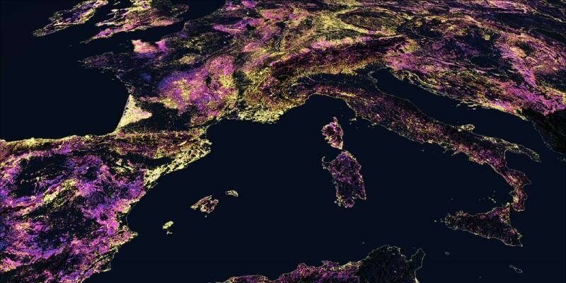 Esri land cover map