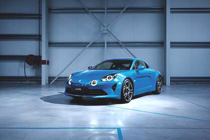 The Alpine A110 has HERE on board (from import)